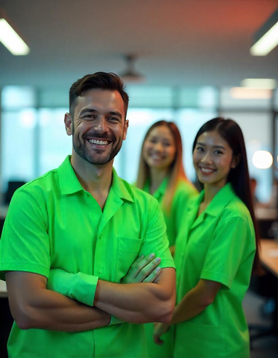 our Cleaning workers
