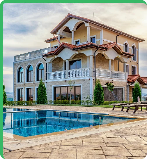 image of a beautiful villa